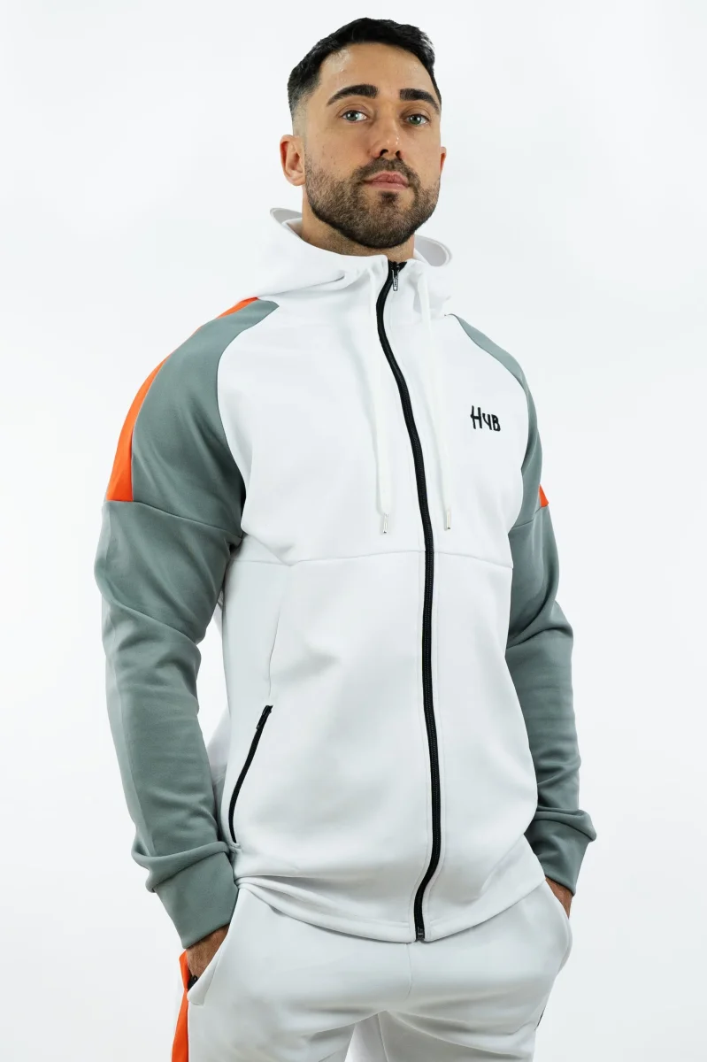 FELPA IMPRESSION BIANCA - immagine 2