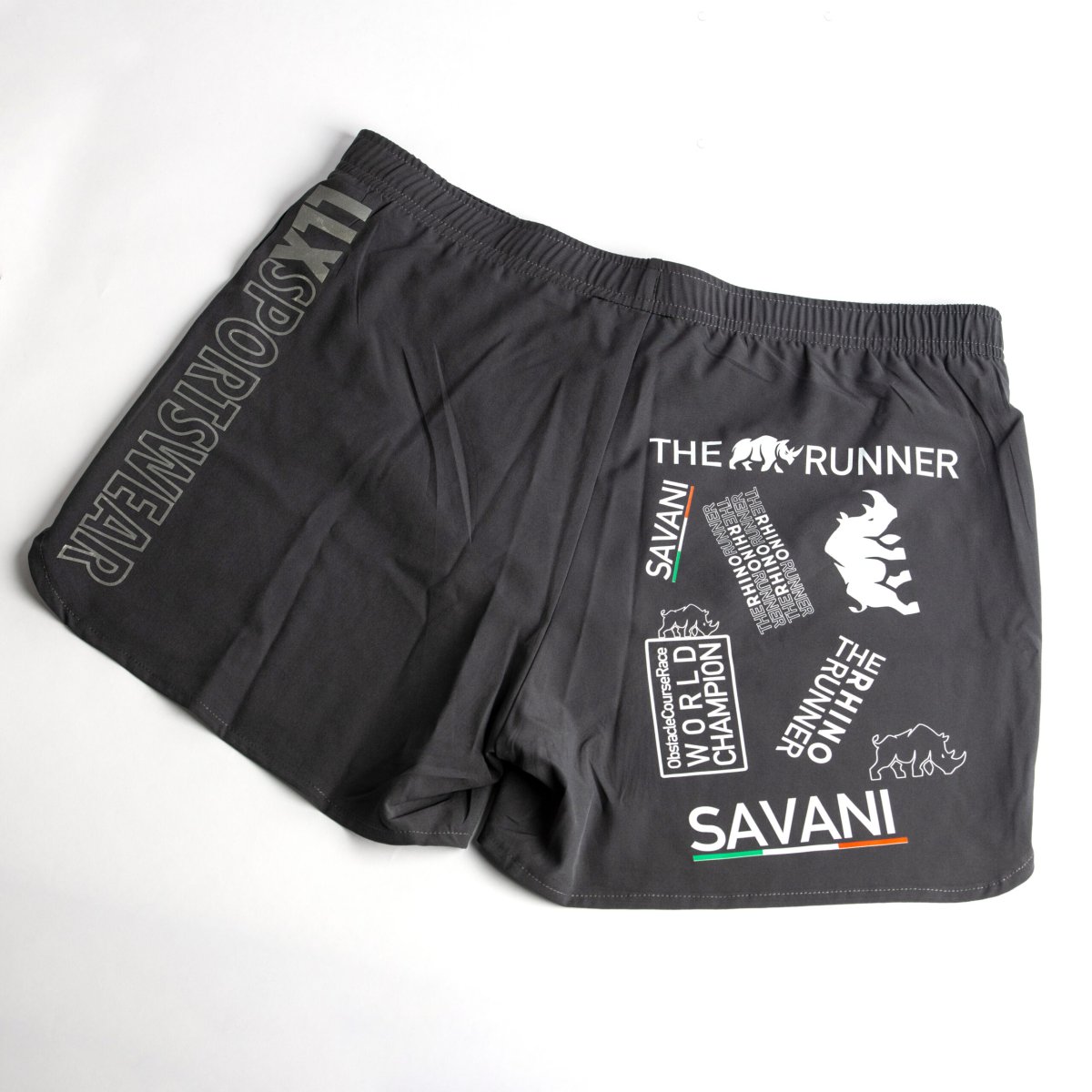 “THERHINORUNNER” SavaniWorldChamp – Pantaloncini Running/Spartan/OCR - immagine 8