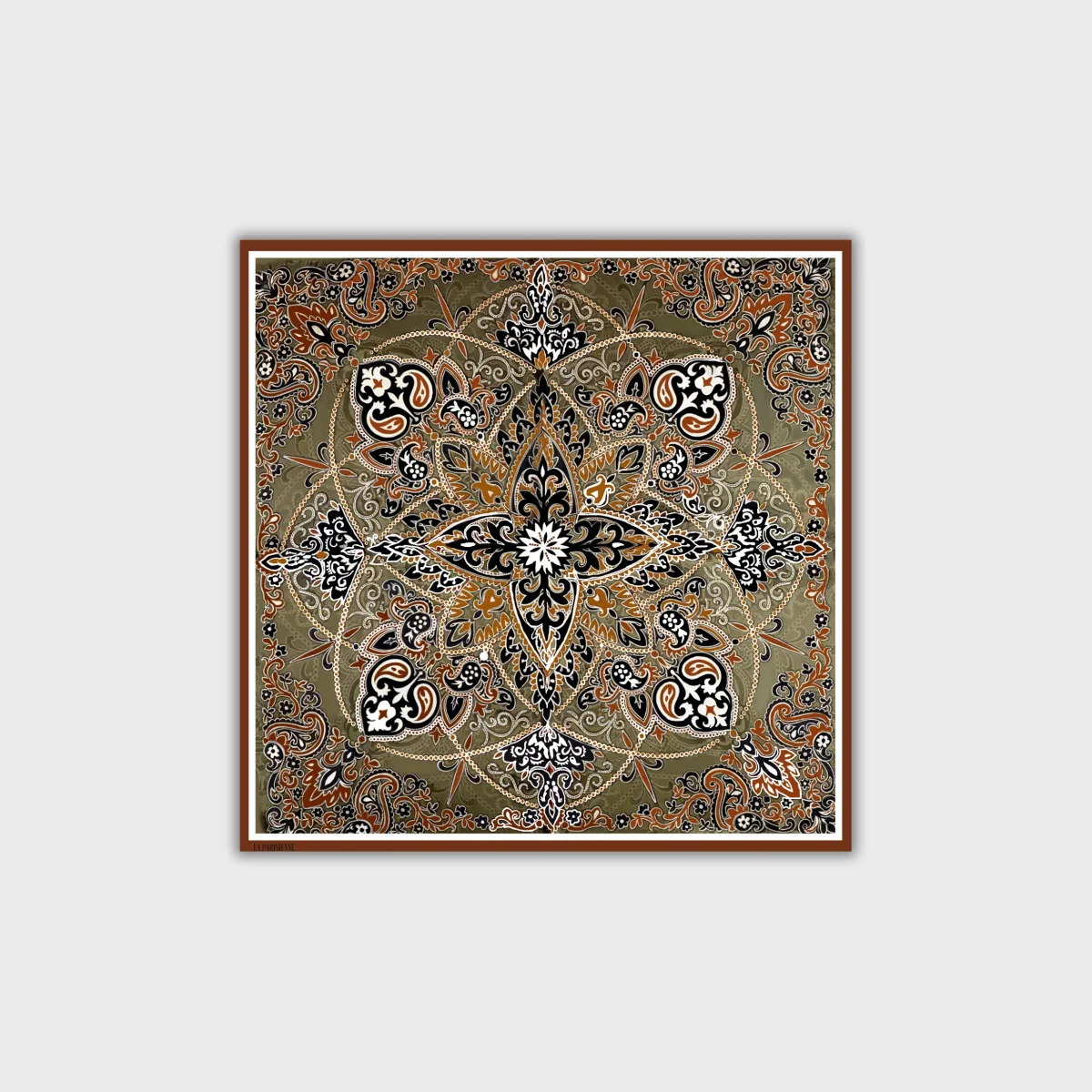 Sciarpa 100% seta Signature | La Parisienne - immagine 3