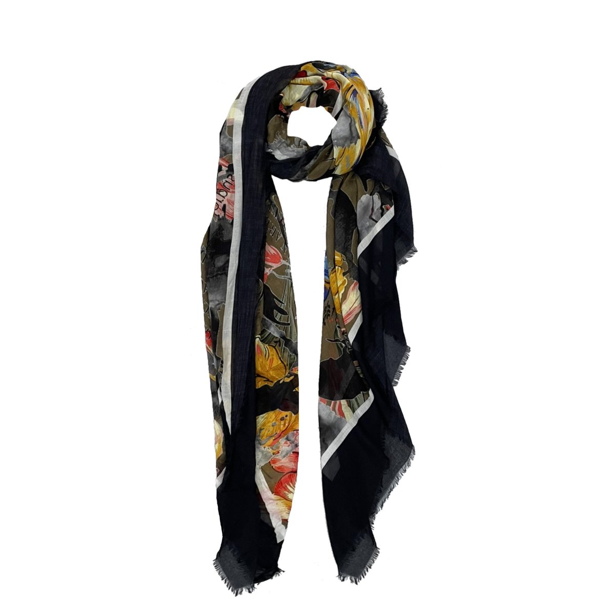 D’Aniello – Sciarpa Fantasia Floreale - immagine 3
