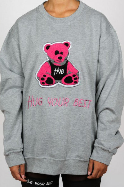 FELPA GLAMOUR GRIGIA - immagine 3