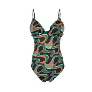 Wikini – Costume Intero FruFru Fantasia Colorata