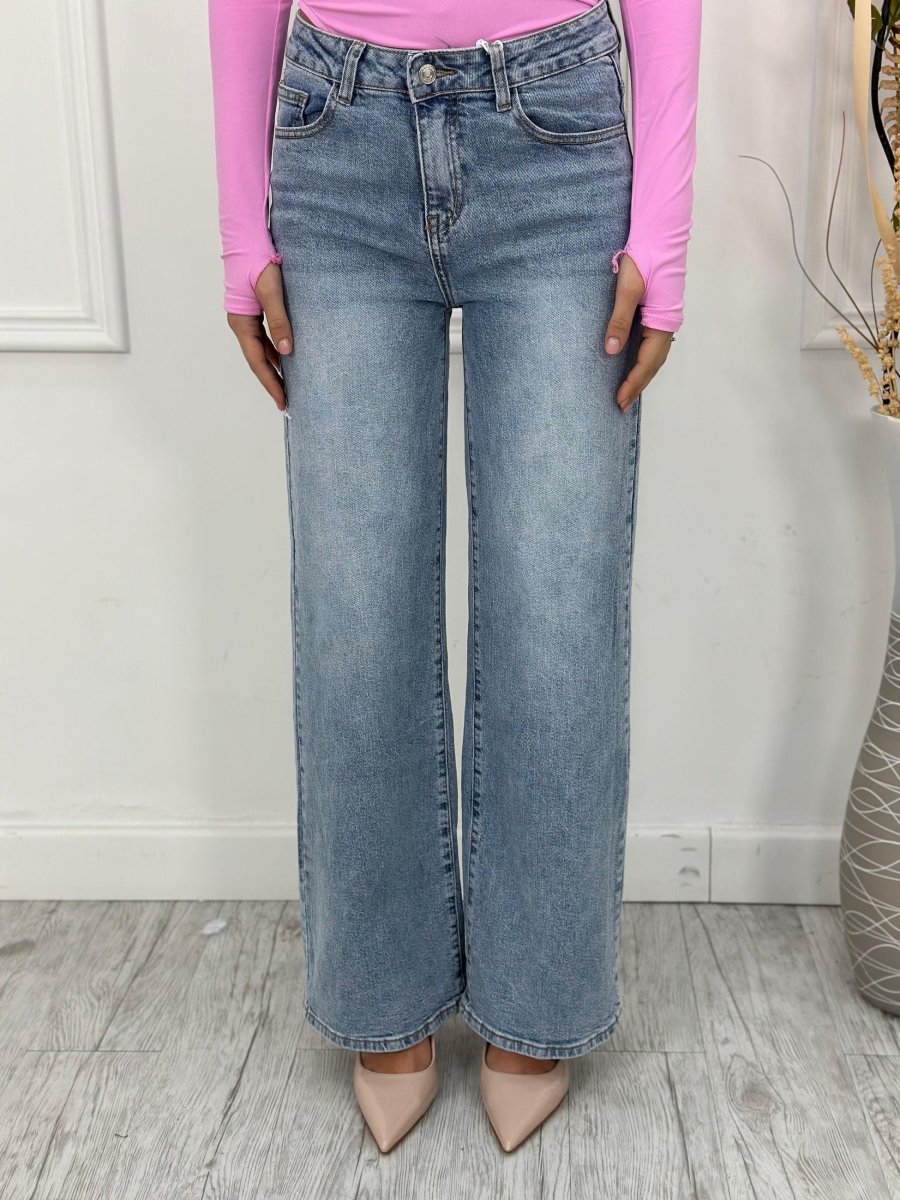 Jeans Palazzo LW1945 (poco elastico) - immagine 7