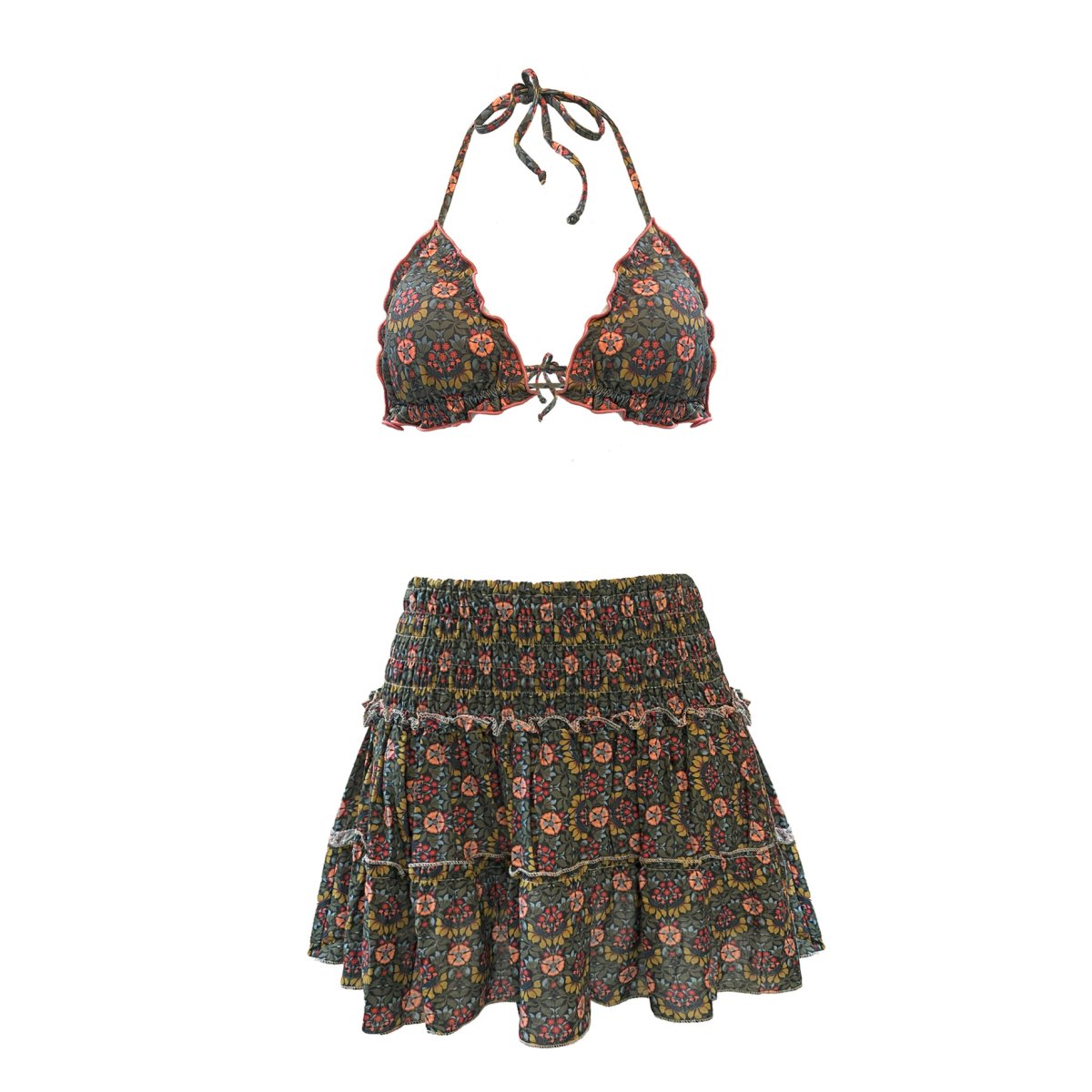 Wikini – Gonna Balze Fiori&Foglie