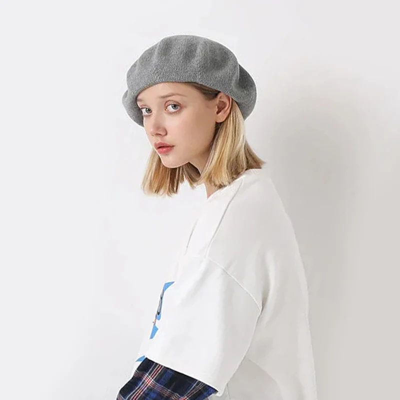 Berretto da donna 100% lana Chic e senza tempo. La Parisienne - immagine 5