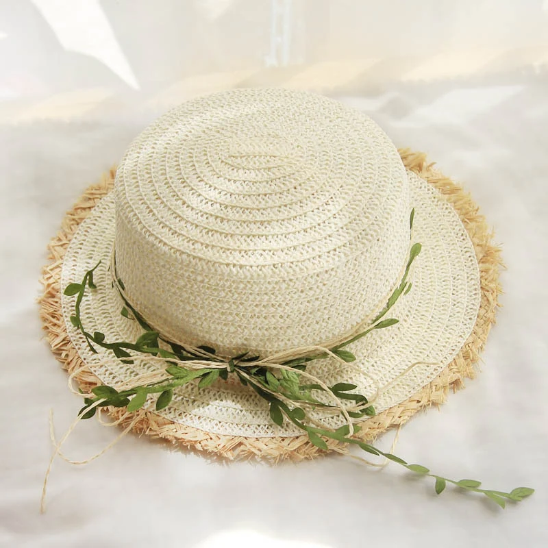 Chapeau de Paille Nature Décoration Femme | La Parisienne - immagine 5
