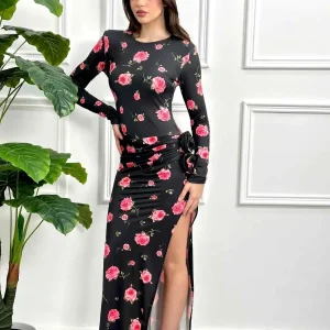 Abito floreale VCT24757