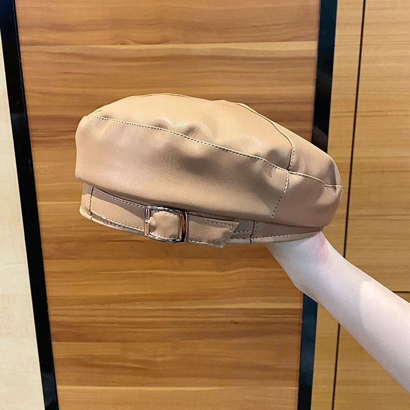 Berretto in pelle vintage La Parisienne - immagine 8