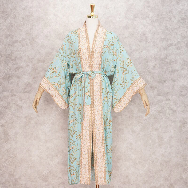 Kimono da spiaggia bohémien La Parisienne - immagine 6