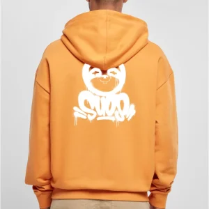 HOODIE ORANGE BRADIPO GRAFFITI SPRAY