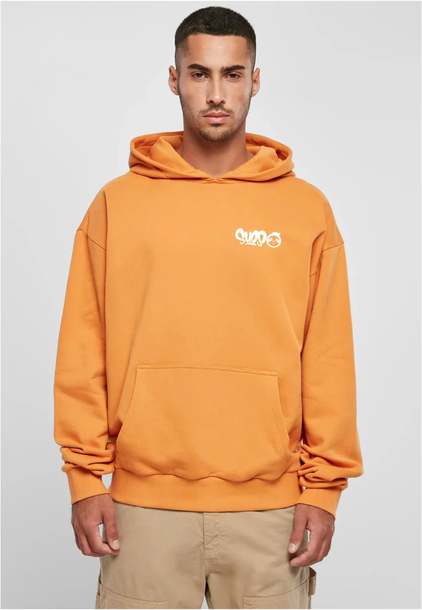 HOODIE ORANGE BRADIPO GRAFFITI SPRAY - immagine 3