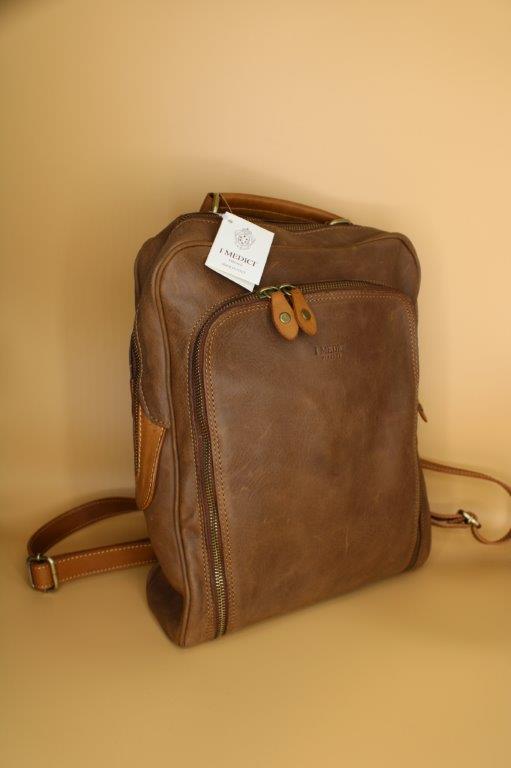 Zaino in Pelle Unisex - immagine 2