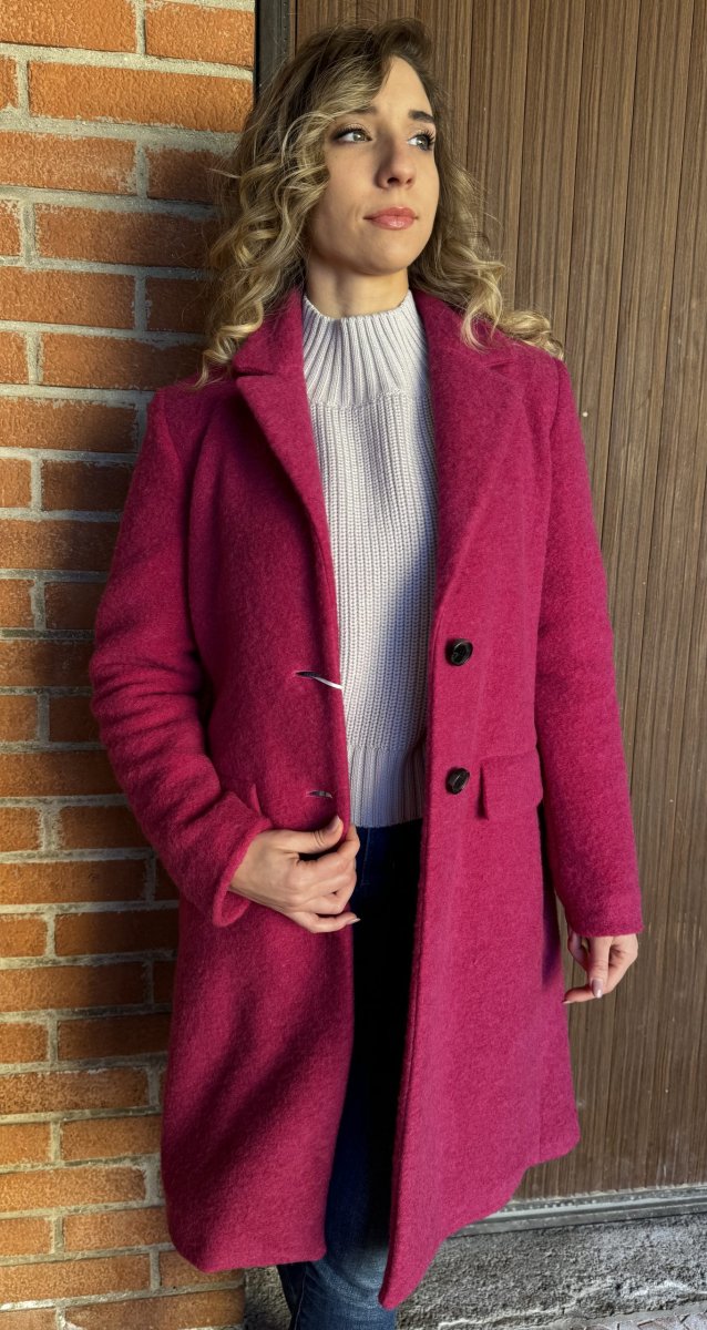 CAPPOTTO IN JERSEY AFFISSO IBLUES