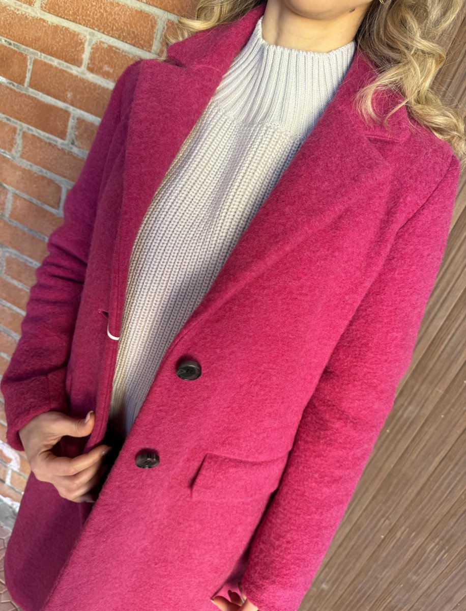 CAPPOTTO IN JERSEY AFFISSO IBLUES - immagine 3