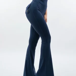 LEGGINGS A ZAMPA DI ELEFANTE VENUS BLU NAVY