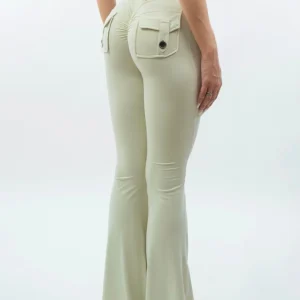 LEGGINGS A ZAMPA DI ELEFANTE VENUS CREMA