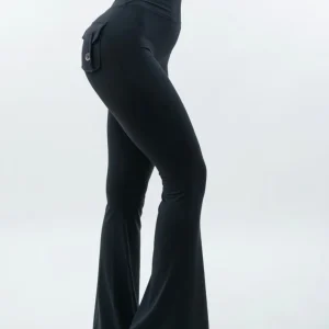 LEGGINGS A ZAMPA DI ELEFANTE VENUS NERO