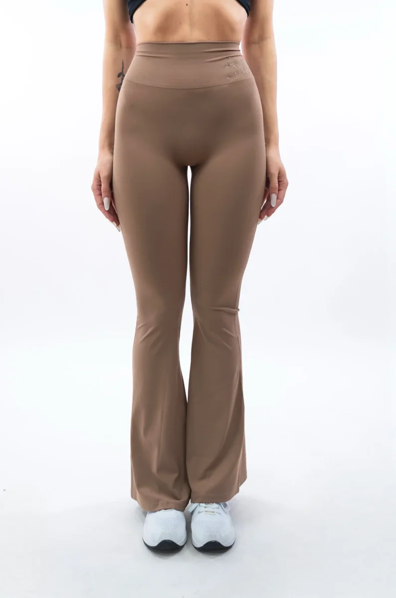 LEGGINGS A ZAMPA DI ELEFANTE AURA TERRA - immagine 5