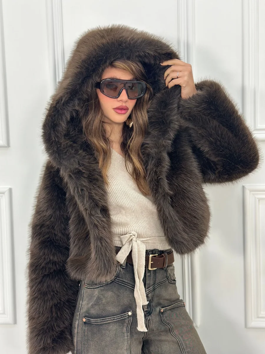 Pelliccia Crop Anastasia 68371 Top Quality