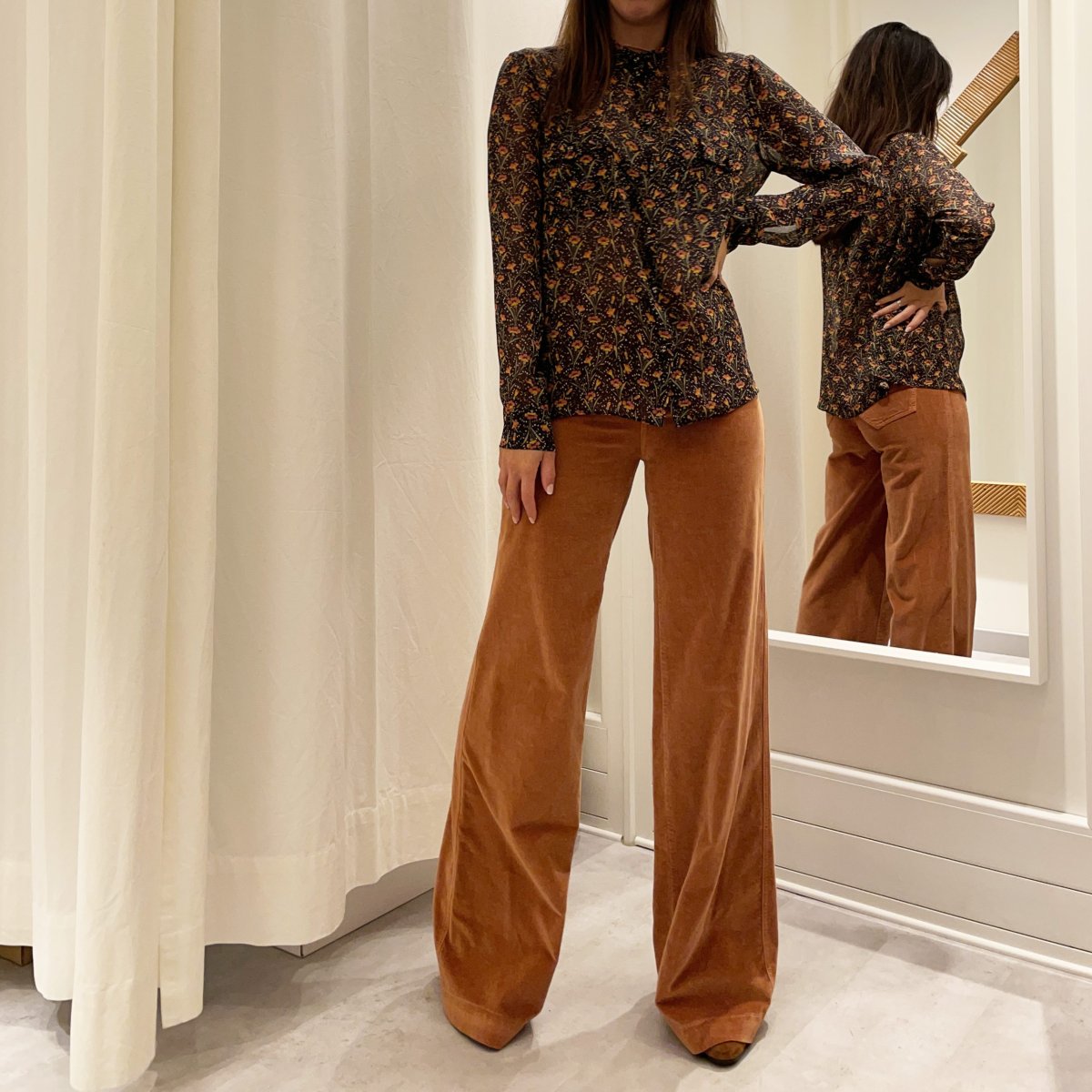 Kiltie – Pantaloni Palazzo Fustagno