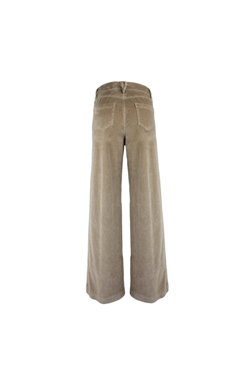 Kiltie – Pantaloni Palazzo Lungo Fustagno - immagine 5