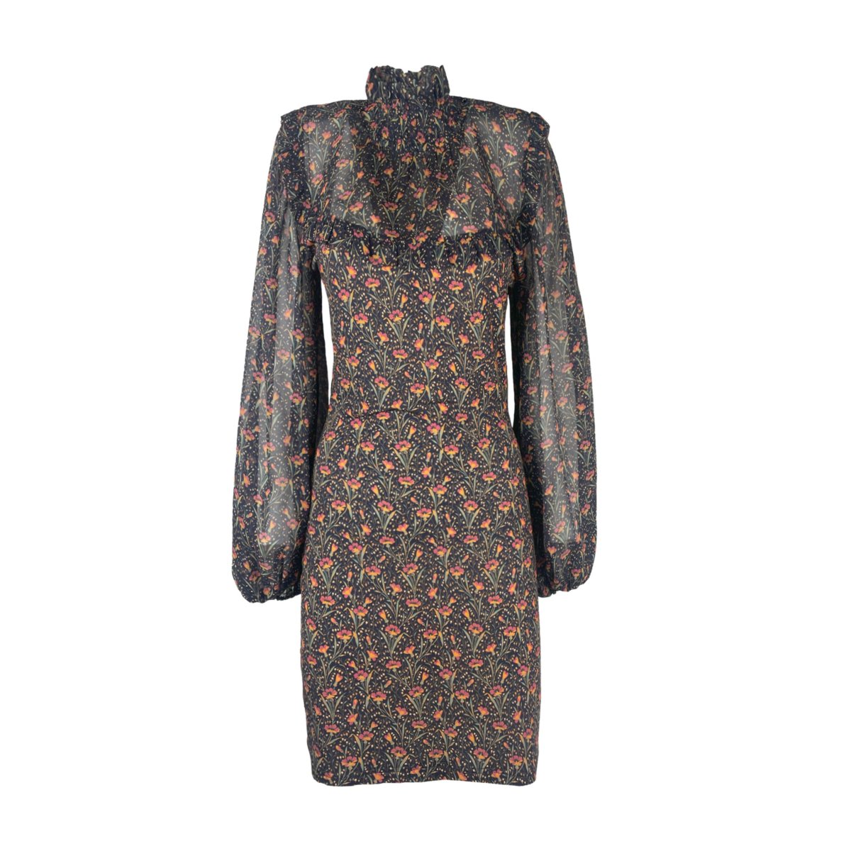 Kristina Ti – Abito Fantasia Fiori&Foglie - immagine 3
