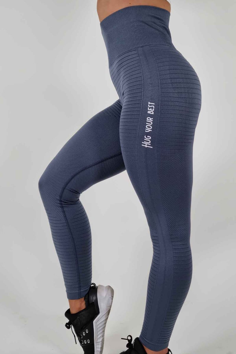 LEGGINGS ACTIVE COBALT GREY - immagine 5