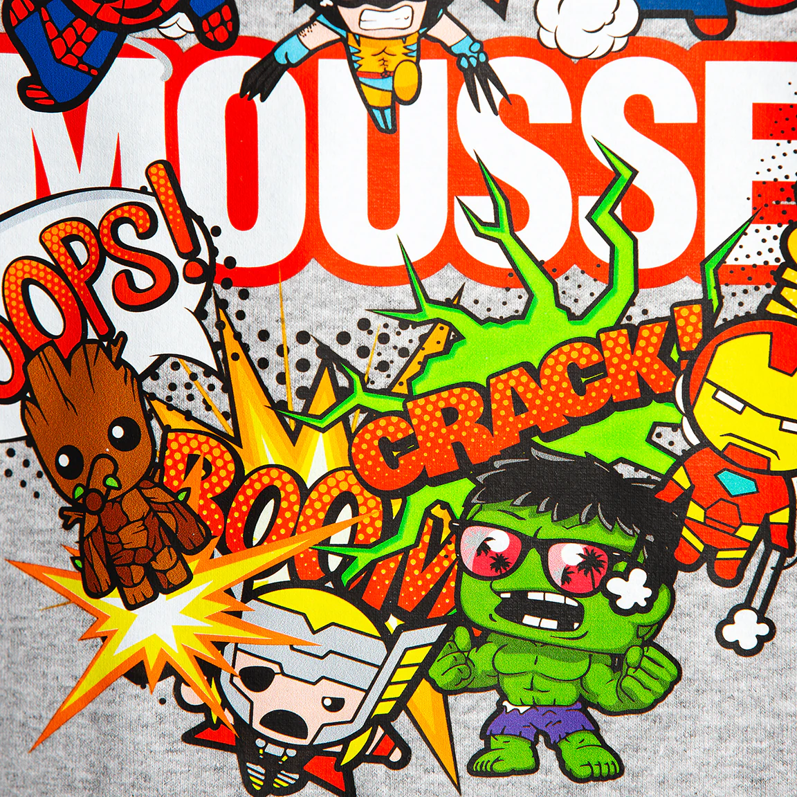 T-shirt melange a manica lunga Superfriends - immagine 3