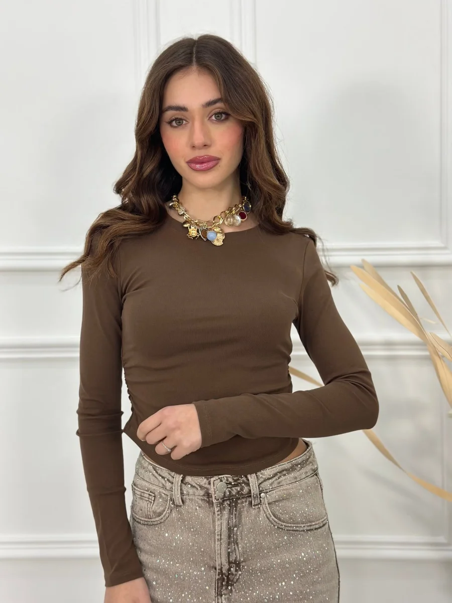 Maglia Crop Top Quality Z-7730