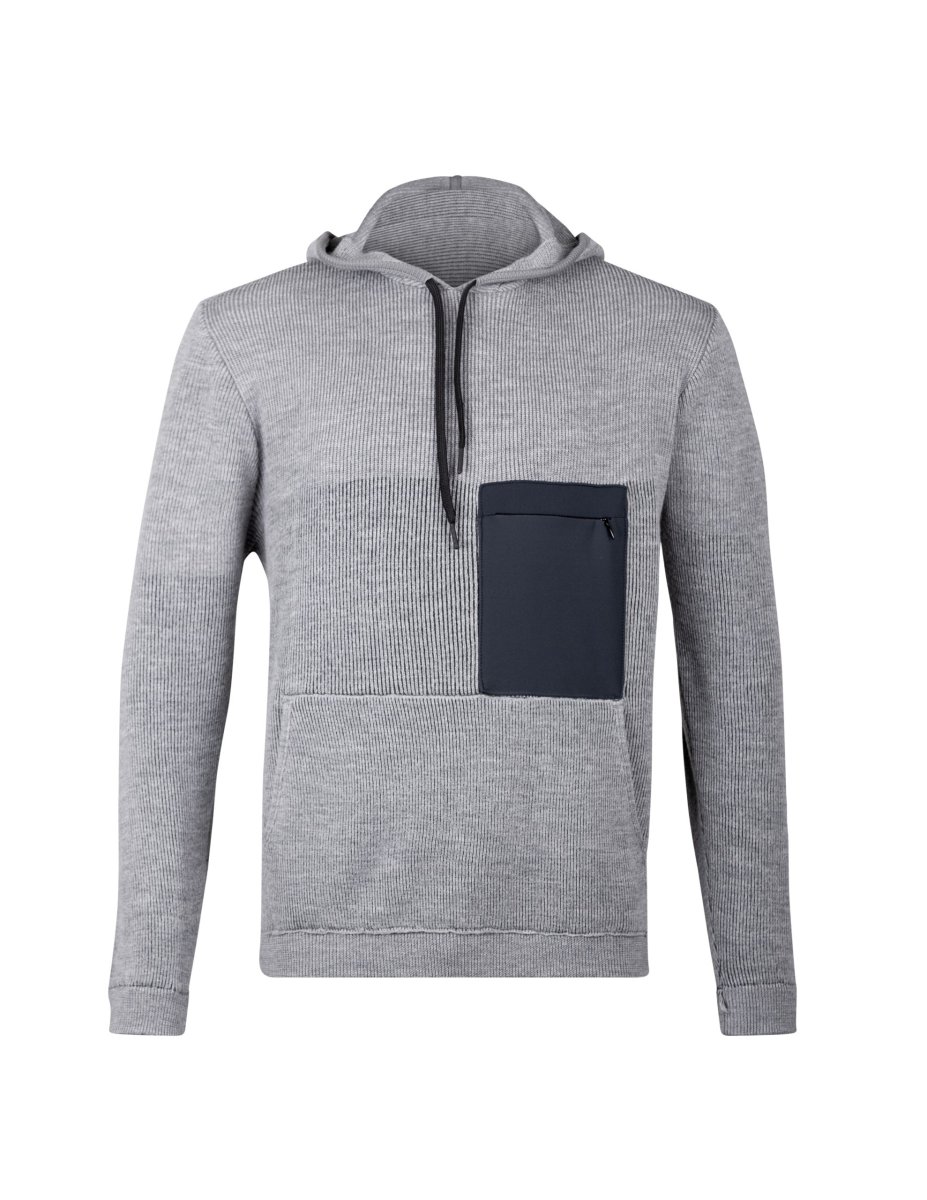 Felpa in Merintech Edvard - immagine 2