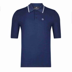 Polo con lavorazione tridimensionale David