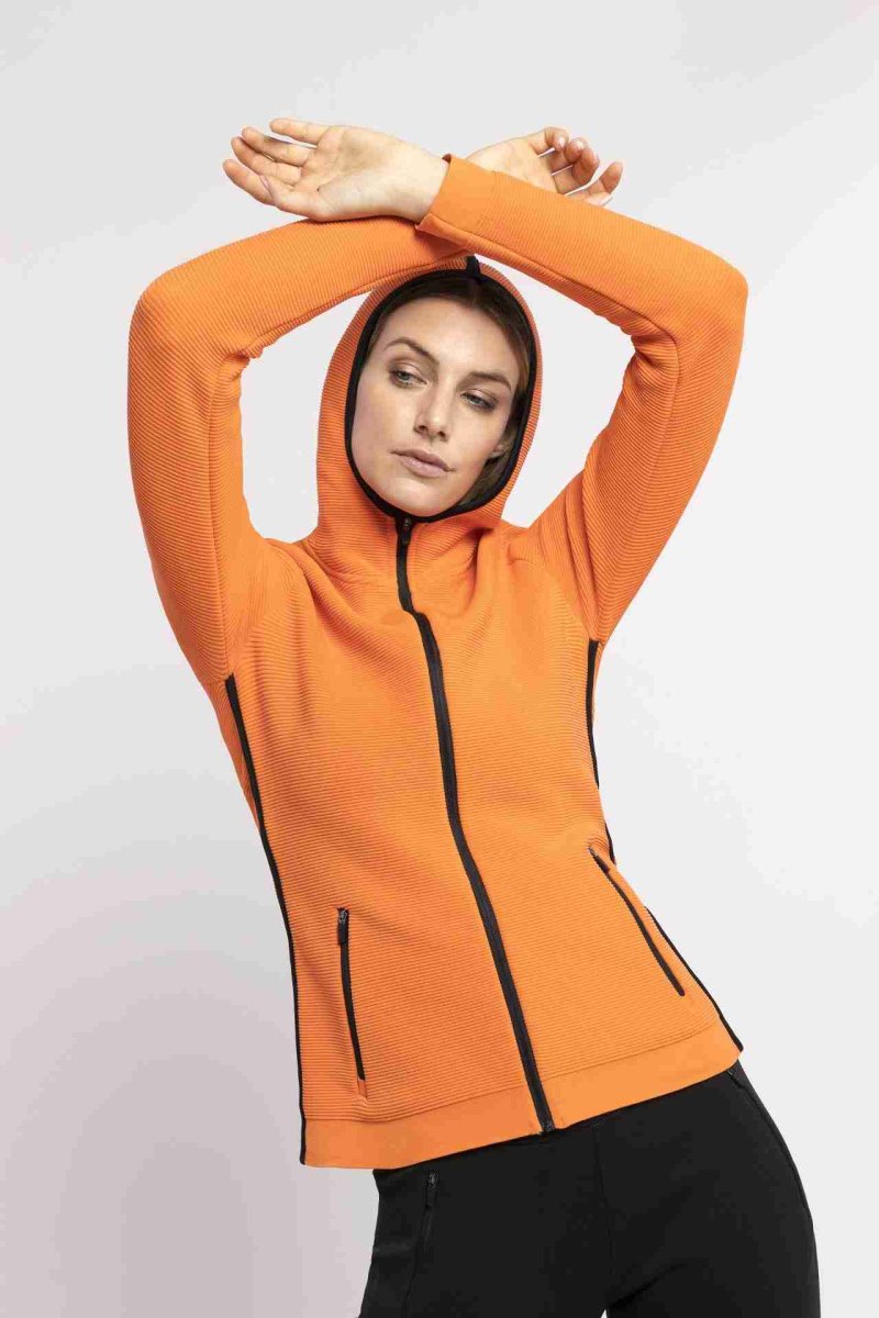 Felpa innovativa con cappuccio Sestriere - immagine 7