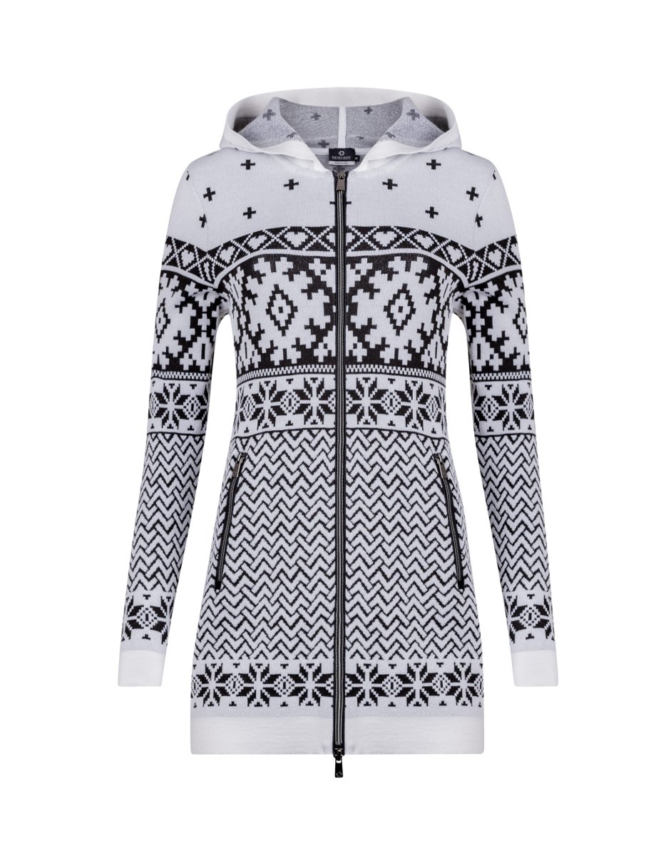 Pullover lungo in merintech Lirica - immagine 2