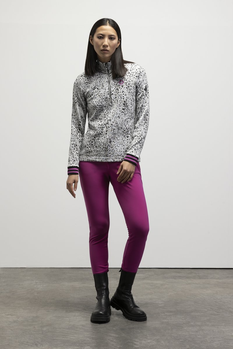 Sottotuta con zip corta Primrose - immagine 3