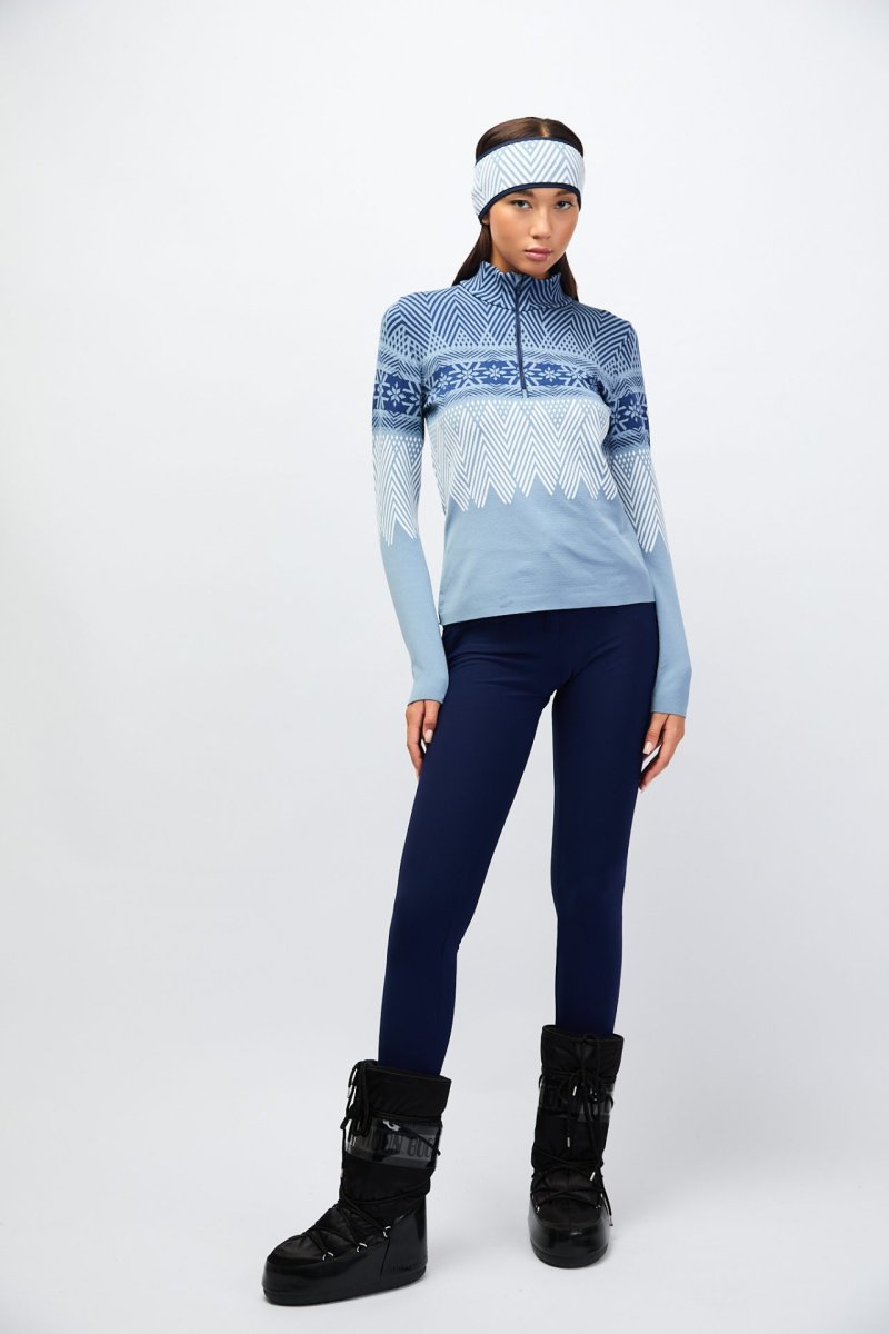 Felpa tecnica zip corta Åre - immagine 3