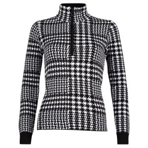 Felpa con zip corta Madonna di Campiglio