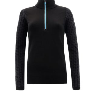 Maglia tecnica con zip corta