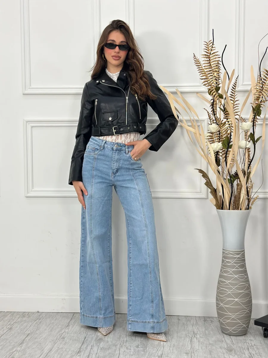 Jeans Palazzo 8828 (elastico) - immagine 2