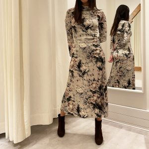 Ottotredici – Abito Lungo Fantasia Fiori