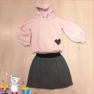 Completo Felpa+Gonna Femminuccia 8A