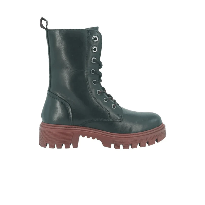 Anfibi Donna in Pelle Nera