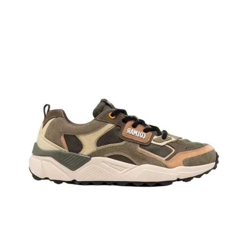 Sneakers Colmar Uomo in Pelle Military Multicolor - immagine 2