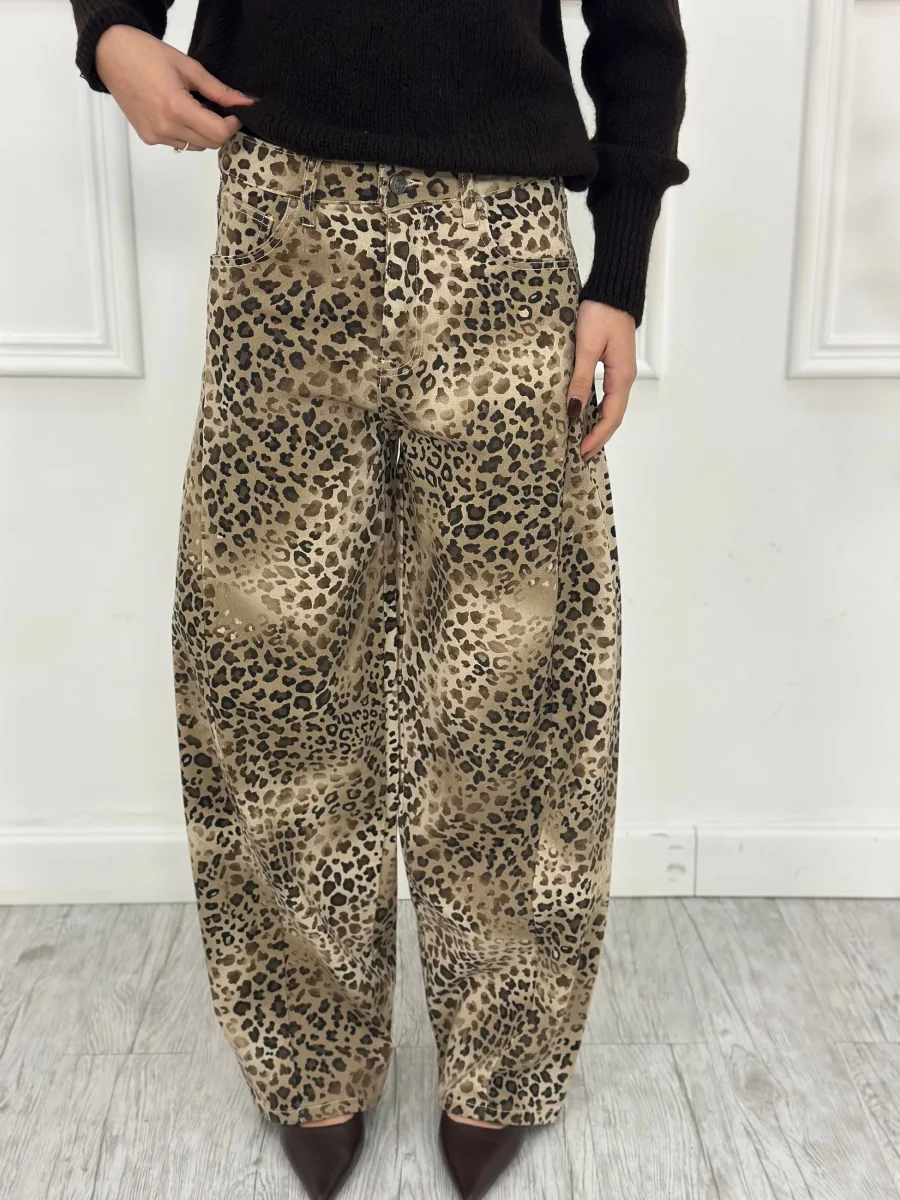 Jeans Balloon Animalier FX895 (elastico) - immagine 3