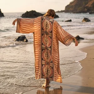 Kimono da spiaggia in stile giapponese La Parisienne