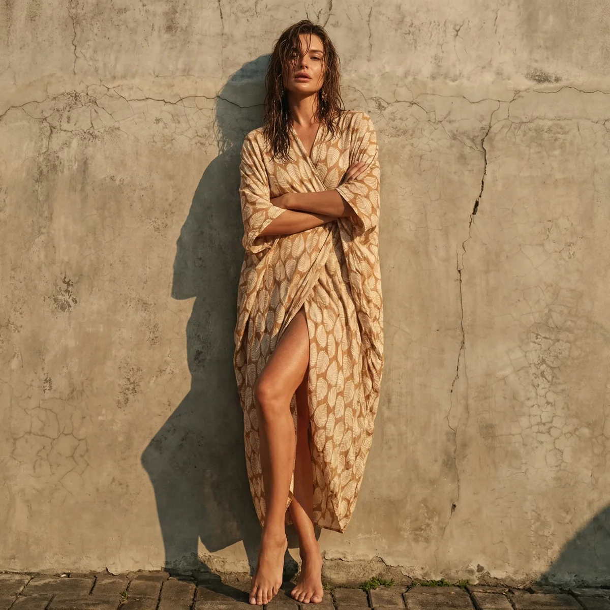 Kimono da spiaggia bohémien La Parisienne - immagine 2