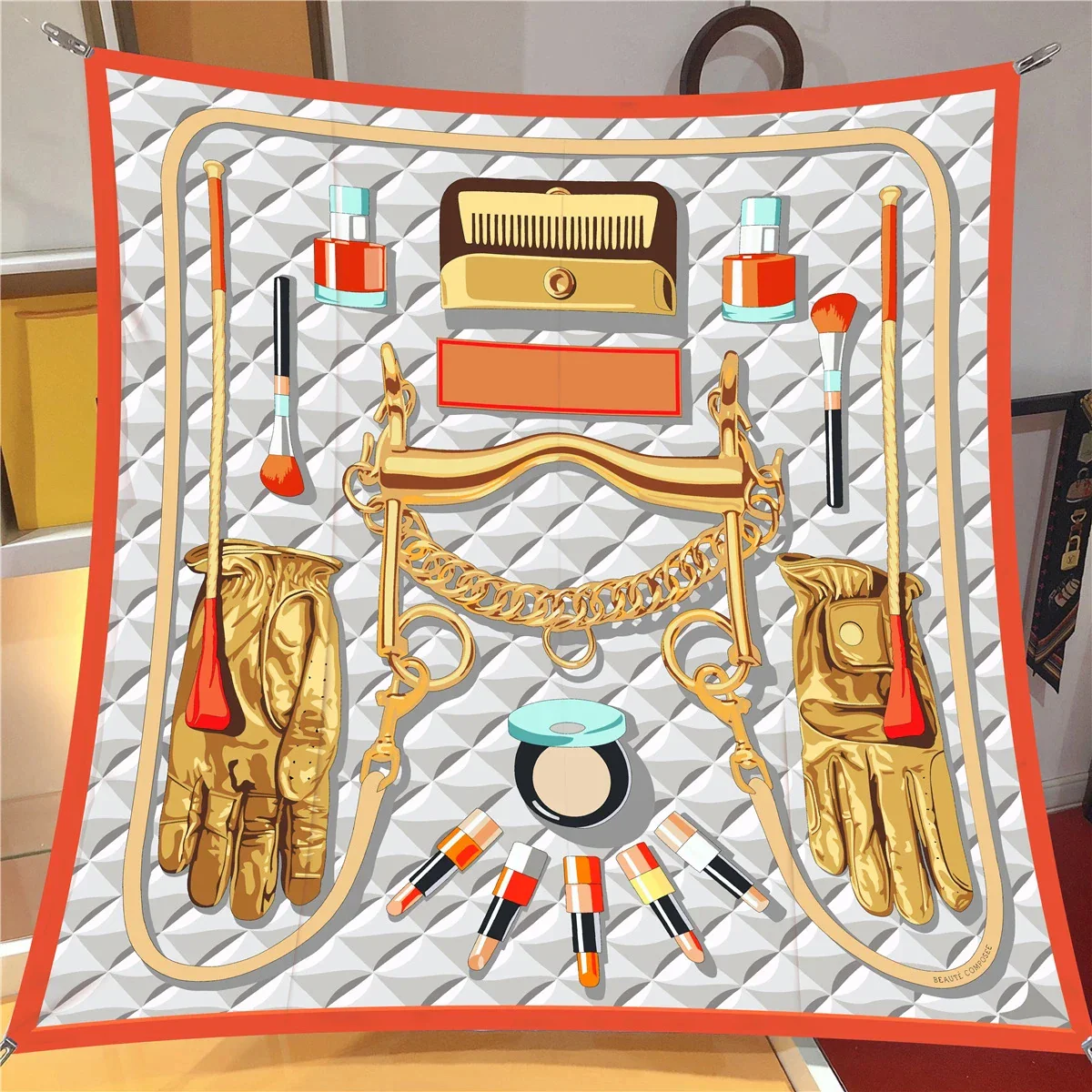 Sciarpa Prestige 100% seta | La Parisienne - immagine 4