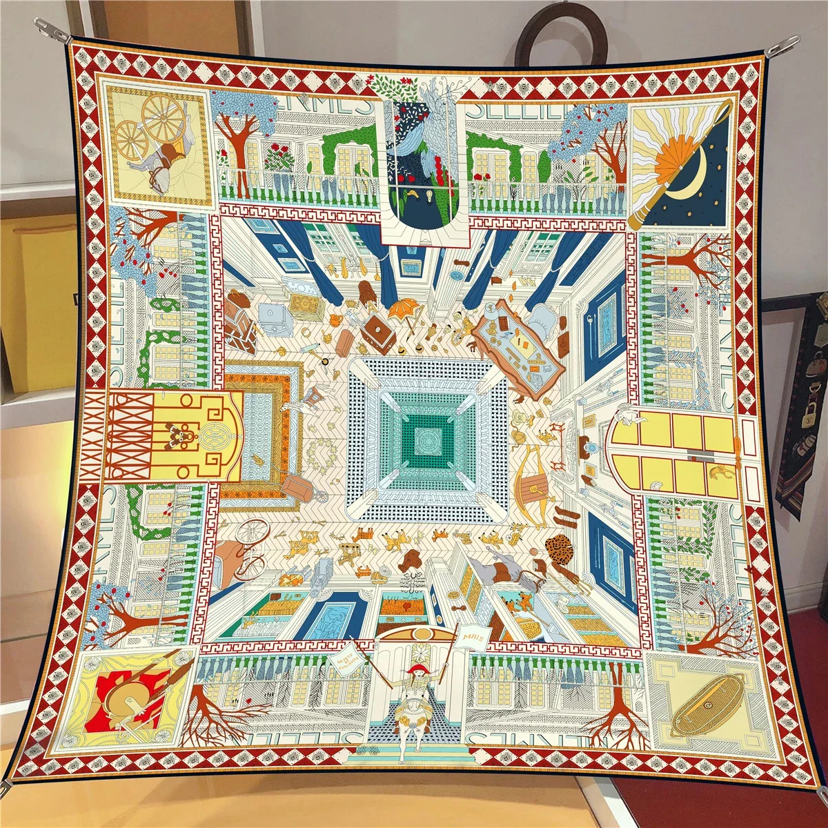 Sciarpa Prestige 100% seta | La Parisienne - immagine 5