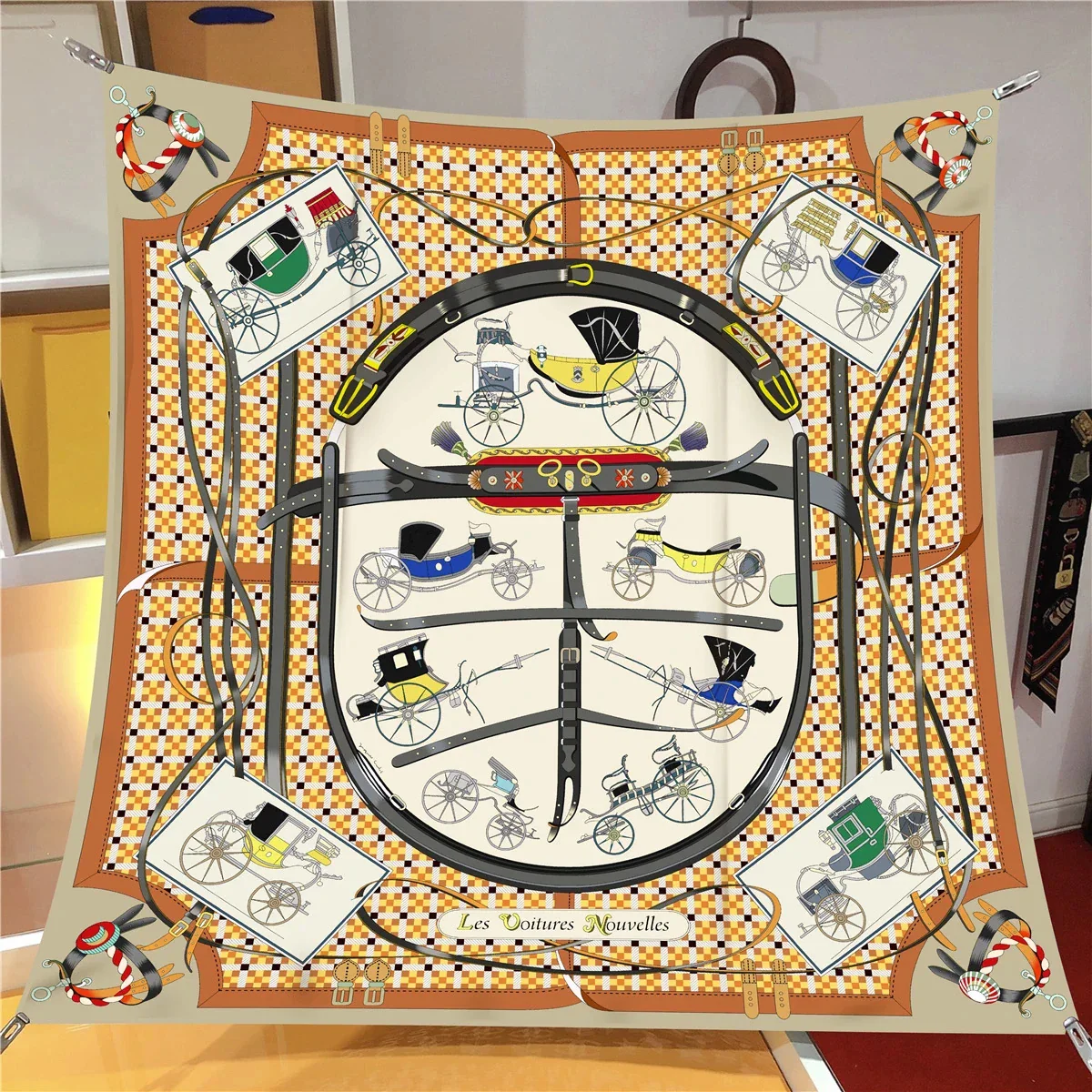 Sciarpa Prestige 100% seta | La Parisienne - immagine 7