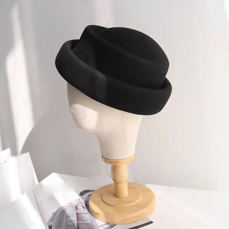 Berretto in lana retrò da donna | La Parisienne - immagine 4