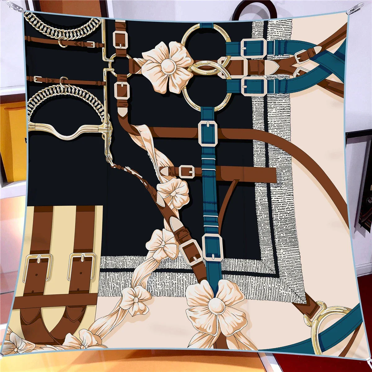 Sciarpa Prestige 100% seta | La Parisienne - immagine 2